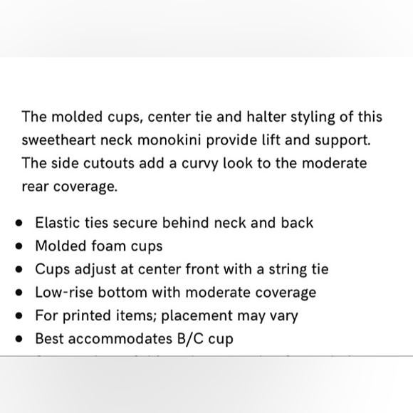 VENUS Pink Panther Monokini / One Piece Swimsuit, Size 6 - Picture 16 of 16